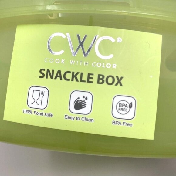 Cook With Color Easter Egg Snack Box Food Storage Container Green - Picture 8 of 11